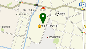 おしゃれ工房 ララガーデン川口店の地図画像