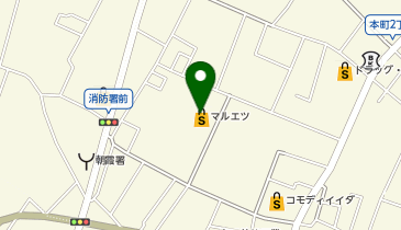 おしゃれ工房 マルエツ朝霞店の地図画像