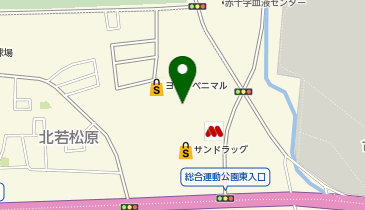 おしゃれ工房 ヨークベニマル若松原店の地図画像