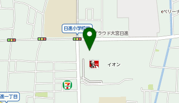 おしゃれ工房 イオン大宮店の地図画像