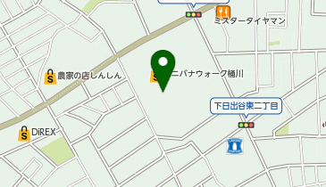 おしゃれ工房 SANWA ベニバナウォーク桶川店の地図画像