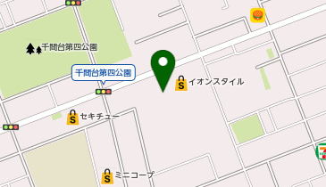 おしゃれ工房 イオンせんげん台店の地図画像