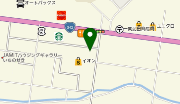 おしゃれ工房 イオン一関店の地図画像