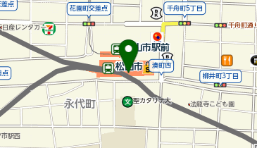 おしゃれ工房 いよてつ高島屋店の地図画像