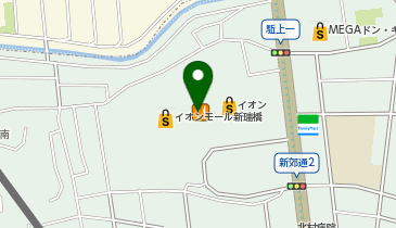 ナナズグリーンティー イオンモール新瑞橋店の地図画像