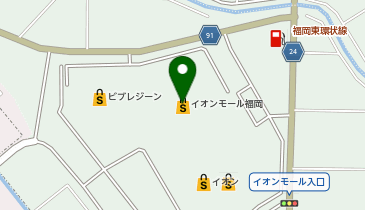 パパイヤ式セイハダンスアカデミー イオンモール福岡店の地図画像