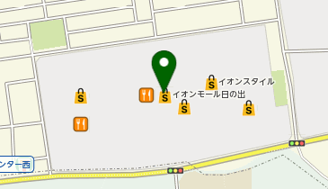 リサイクルキング イオンモール日の出店の地図画像