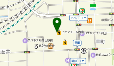 藁焼き鰹たたき明神丸 イオンモール岡山店の地図画像