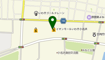ホットヨガスタジオLAVA イオンモールいわき小名浜店の地図画像