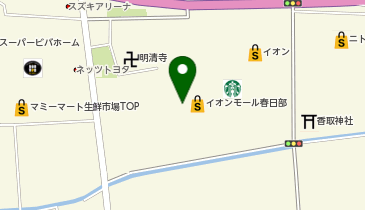 フロ プレステージュ イオンモール春日部店の地図画像