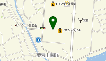 VILLAGE VANGUARD イオンモール高知店の地図画像