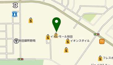 リム イオンモール秋田店の地図画像