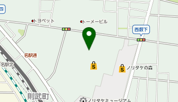 つけ麺ささ木 イオンモールNagoyaNoritakeGarden店の地図画像