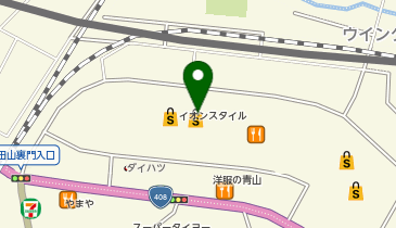 ベーカリレストランサンマルク イオンモール成田店の地図画像