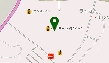 アプレレクール イオンモール沖縄ライカム店の地図画像