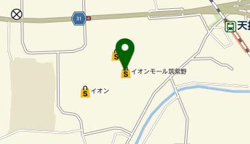 ポポンデッタ イオンモール筑紫野店の地図画像