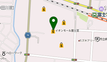 シャレル イオンモール富士宮店の地図画像