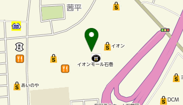 ハミングバード イオンモール石巻店の地図画像