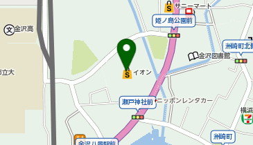 日本旅行 イオン金沢八景ショッピングセンター店の地図画像