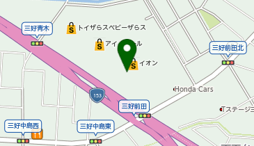 めがね&コンタクトMIYOSHI イオン三好ショッピングセンター店の地図画像