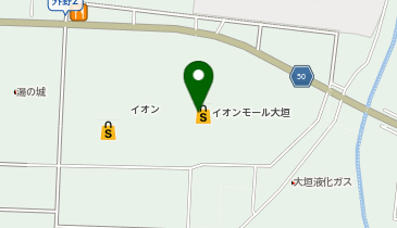 銀座グラティアラココ イオンモール大垣店の地図画像