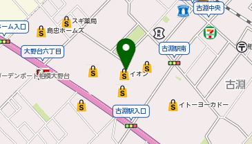 グラムビューティーク イオン相模原ショッピングセンター店の地図画像