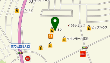 出光サービスステーション イオンモール富谷店の地図画像