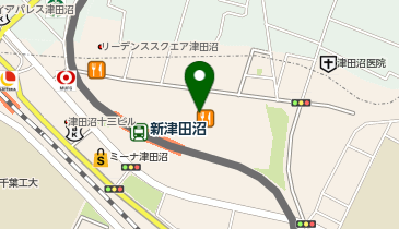 未来屋書店 イオンモール津田沼North/South店の地図画像