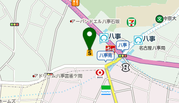 メナードフェイシャルサロン イオン八事ショッピングセンター店の地図画像