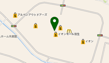 東明館 イオンモール羽生店の地図画像