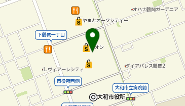 王記厨房 イオンモール大和店の地図画像