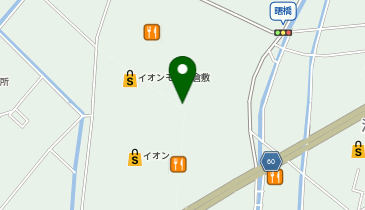 アエナ イオンモール倉敷店の地図画像