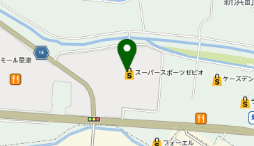 豚屋とん一 イオンモール草津店の地図画像