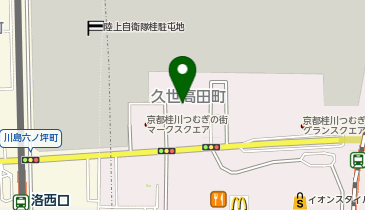 楽天モバイルイオンモール京都桂川 イオンモール京都桂川店の地図画像