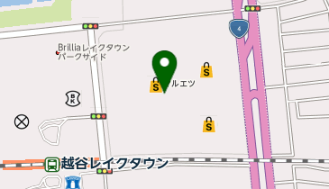 リカーウェアハウスクラフト イオンレイクタウンkaze店の地図画像