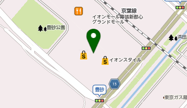 LULUTI イオンモール幕張新都心店の地図画像