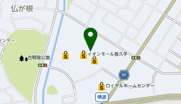 バルーレ イオンモール長久手店の地図画像