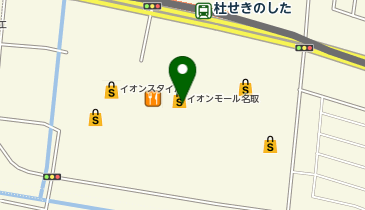 味よし イオンモール名取店の地図画像