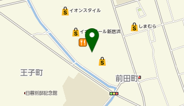 サックスバー イオンモール新居浜店の地図画像