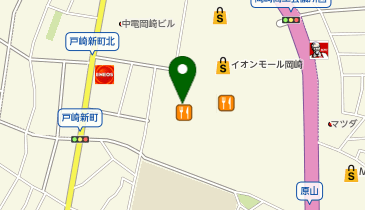 ドリームカプセル イオンモール岡崎店の地図画像