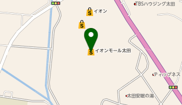 ハンズ イオンモール太田店の地図画像
