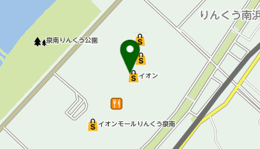 グレースフジミ イオンモールりんくう泉南店の地図画像