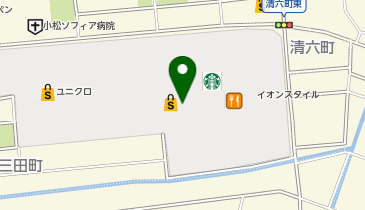 保険クリニック イオンモール新小松店の地図画像
