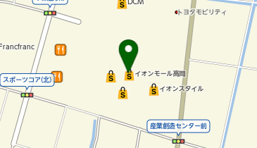 LAVA イオンモール高岡店の地図画像