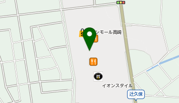 VILLAGE VANGUARD イオンモール高崎店の地図画像