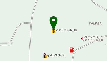 アエナ イオンモール土岐店の地図画像