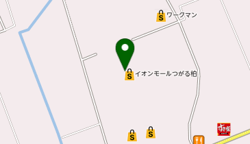 リサイクルキング イオンモールつがる柏店の地図画像