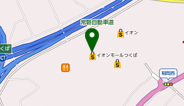 真華飯店 イオンモールつくば店の地図画像