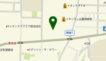 サンスター ブング ノ オミセ イオンモール鶴見緑地店の地図画像