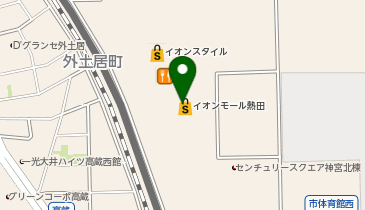 DHC イオンモール熱田店の地図画像